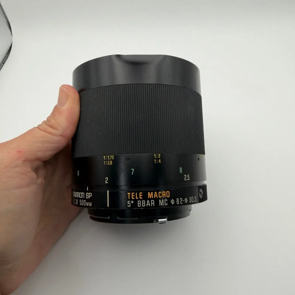 Tamron SP 500mm f/8 55B Lens Canon FD Adaptall-2‎ Adapter & Extension